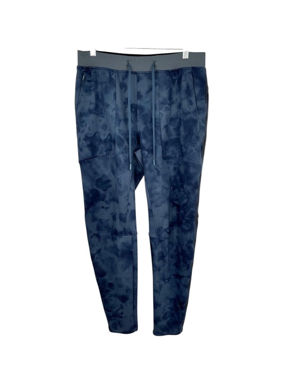 Lululemon Textured Tech Pant Size L Diamond Dye Iron Blue True Navy Mens L